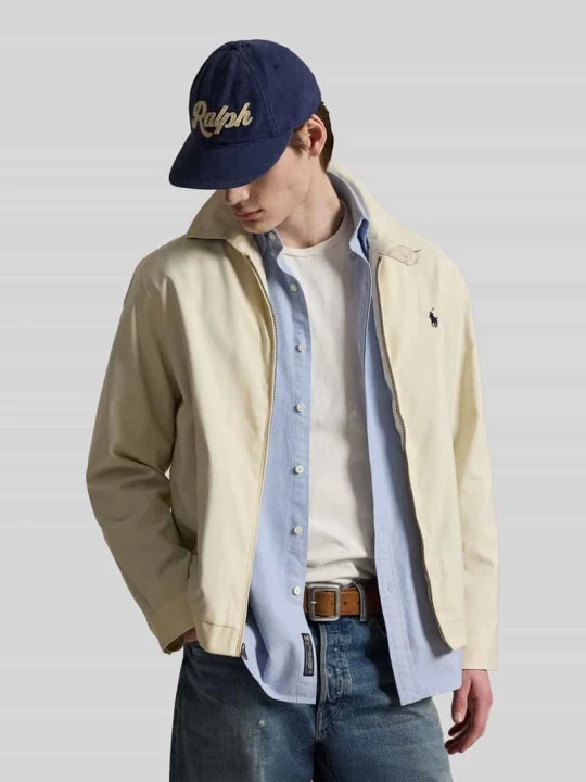 Zdjęcie produktu Bluzon o kroju regular fit z wyhaftowanym logo Polo Ralph Lauren Jasnoszary