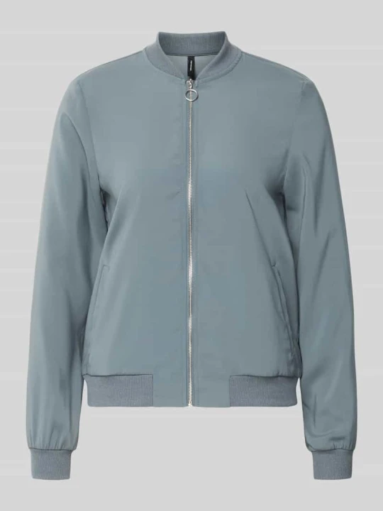 Zdjęcie produktu bluzon o kroju regular fit z wzorem na całej powierzchni model 'COCO' Vero Moda Błękitny