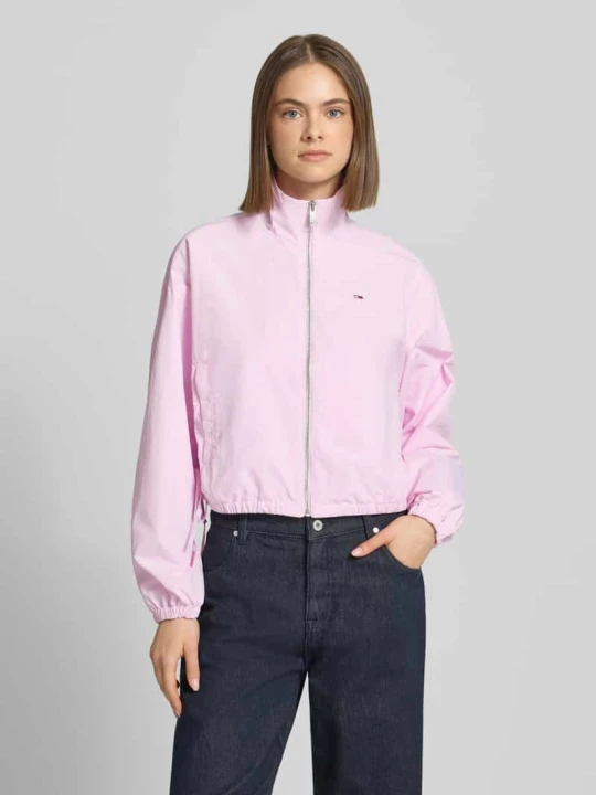 Zdjęcie produktu Bluzon o kroju relaxed fit z tasiemkami w talii Tommy Jeans Różowy
