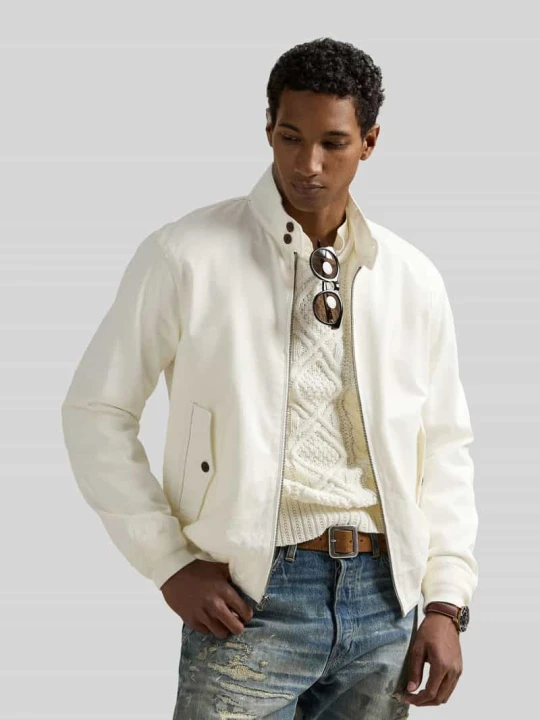 Zdjęcie produktu Bluzon z czystej bawełny o kroju regular fit Polo Ralph Lauren Biały