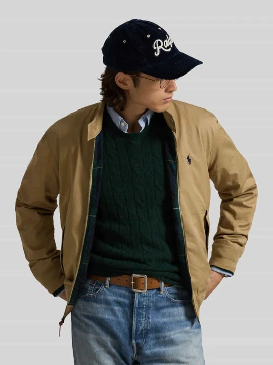 Zdjęcie produktu Bluzon z czystej bawełny o kroju regular fit Polo Ralph Lauren Beżowy