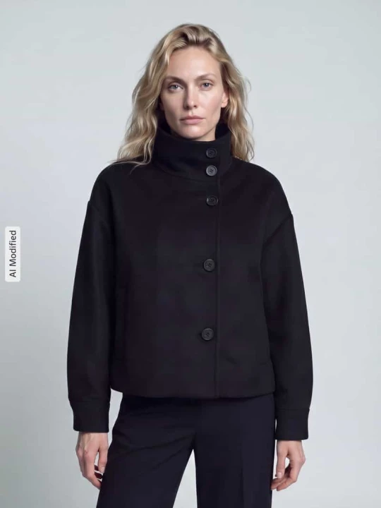 Zdjęcie produktu Bluzon z wysoką stójką Jake*s Czarny