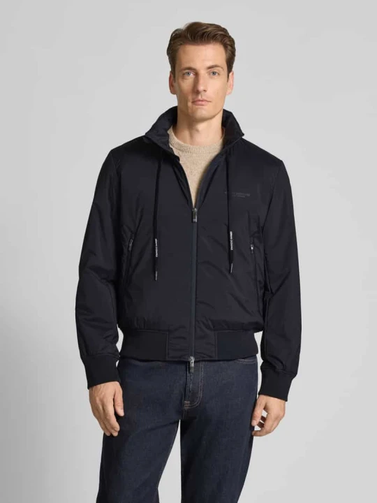 Zdjęcie produktu Bluzon ze stójką Armani Exchange Granatowy