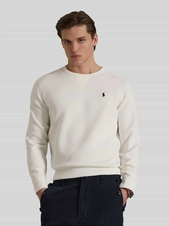 Zdjęcie produktu bluzy o kroju regular fit z wyhaftowanym logo Polo Ralph Lauren Biały