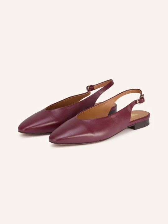 Zdjęcie produktu Bobbies Baleriny Slingballerinas Anouk rot CIEMNOCZERWONY
