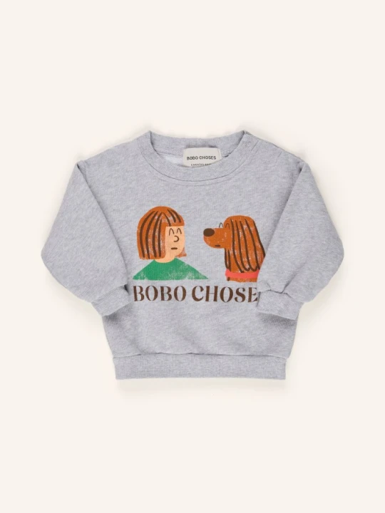 Zdjęcie produktu Bobo Choses Bluza grau SZARY