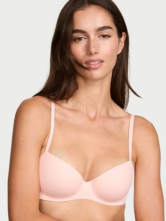 Zdjęcie produktu Body by Victoria Biustonosz lekko usztywniany balkonetka FlexFactor Victoria's Secret Różowy
