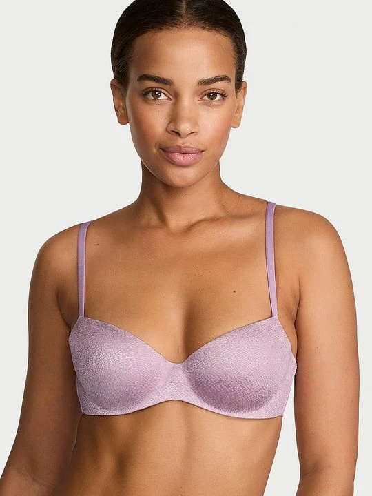 Zdjęcie produktu Body by Victoria Biustonosz lekko usztywniany balkonetka FlexFactor Victoria's Secret Różowy