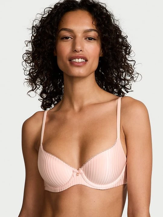Zdjęcie produktu Body by Victoria Biustonosz lekko usztywniany Demi Victoria's Secret Różowy