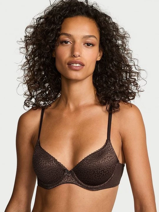 Zdjęcie produktu Body by Victoria Biustonosz lekko usztywniany Demi Victoria's Secret Zielony