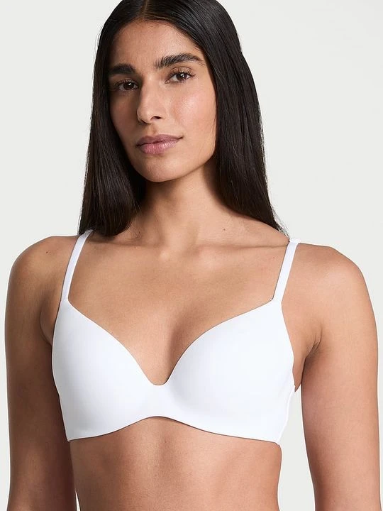 Zdjęcie produktu Body by Victoria Biustonosz lekko usztywniany FlexFactor Demi Victoria's Secret Biały