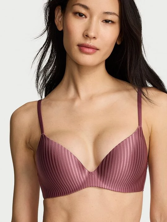 Zdjęcie produktu Body by Victoria Biustonosz lekko usztywniany FlexFactor Demi Victoria's Secret Różowy