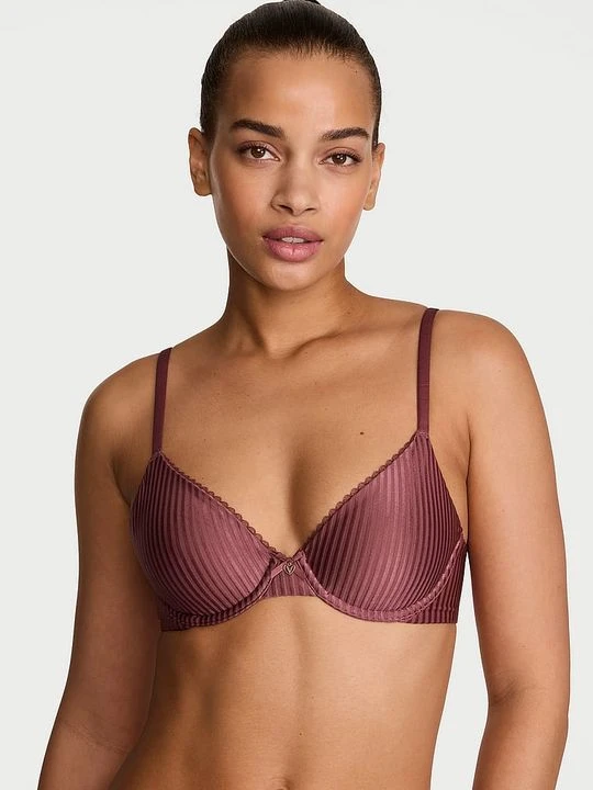 Zdjęcie produktu Body by Victoria Biustonosz nieusztywniany Invisible Lift Demi Victoria's Secret Różowy