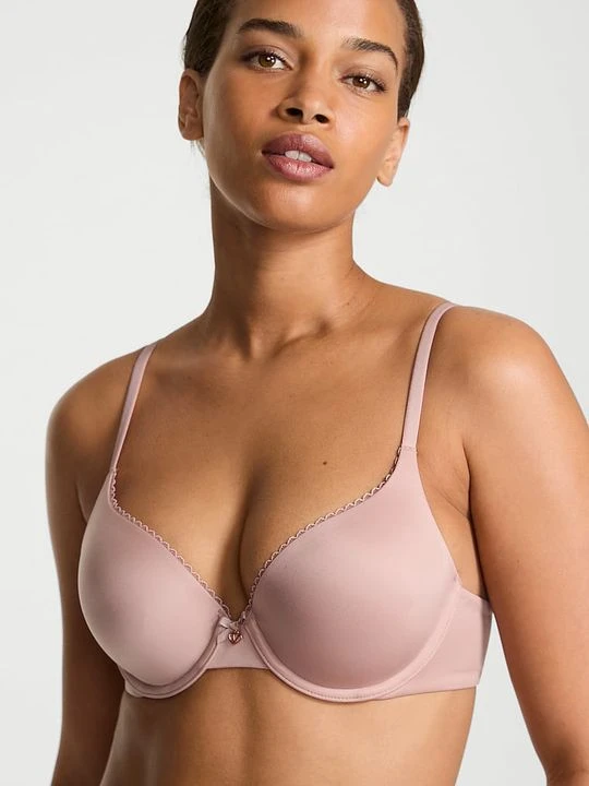 Zdjęcie produktu Body by Victoria Biustonosz push-up Perfect Shape Smooth Victoria's Secret Beżowy