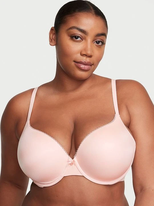 Zdjęcie produktu Body by Victoria Biustonosz push-up Perfect Shape Smooth Victoria's Secret Różowy
