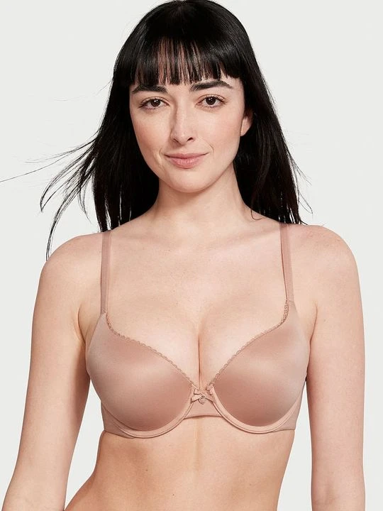 Zdjęcie produktu Body by Victoria Biustonosz push-up Perfect Shape Smooth Victoria's Secret Beżowy