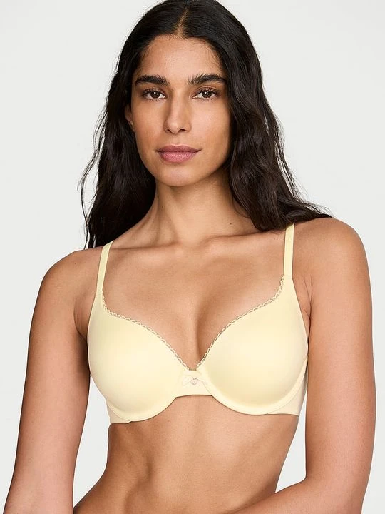 Zdjęcie produktu Body by Victoria Biustonosz push-up Perfect Shape Smooth Victoria's Secret Żółty