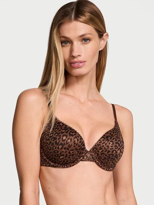 Zdjęcie produktu Body by Victoria Biustonosz push-up Perfect Shape Smooth Victoria's Secret Z nadrukiem
