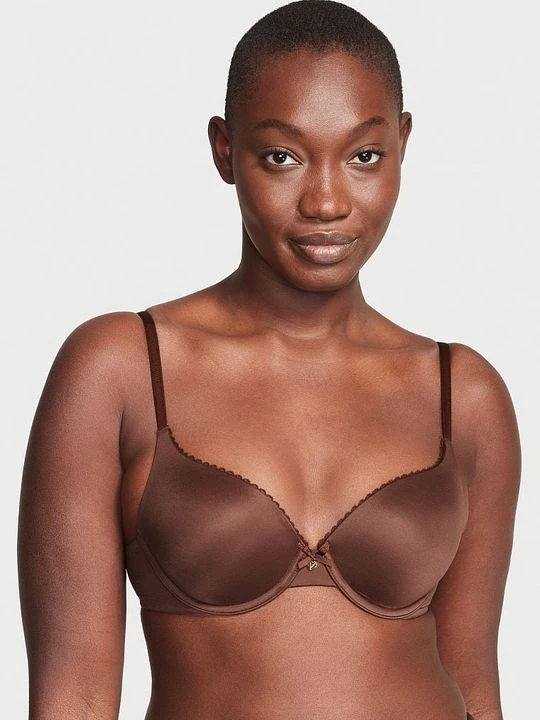 Zdjęcie produktu Body by Victoria Biustonosz push-up Perfect Shape Victoria's Secret Brązowy