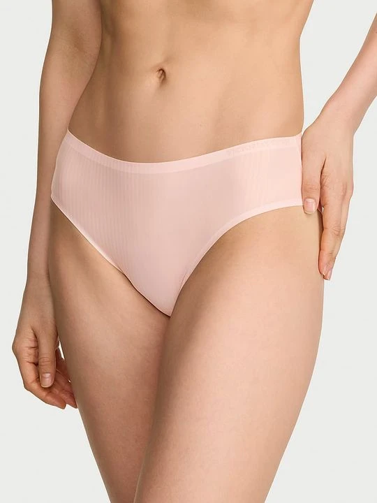 Zdjęcie produktu Body by Victoria Majtki Flex Shadow Stripe Bikini Victoria's Secret Różowy