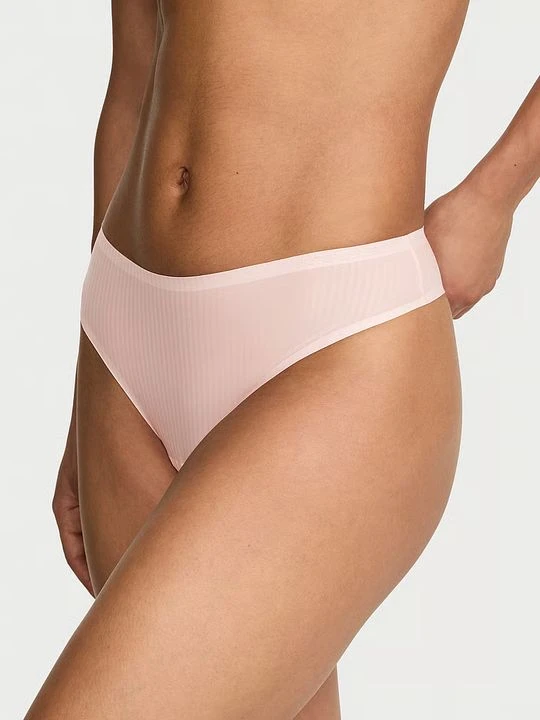 Zdjęcie produktu Body by Victoria Stringi Flex Shadow Stripe Victoria's Secret Różowy
