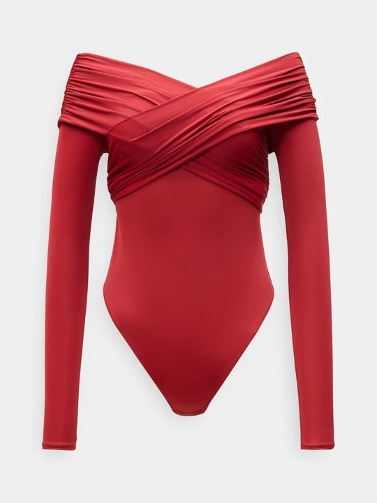 Zdjęcie produktu Body Hunkemöller ciemnoczerwony