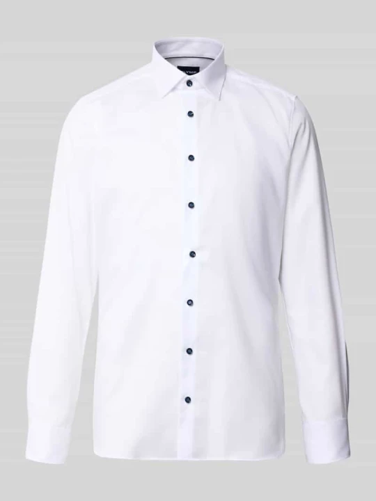 Zdjęcie produktu Body Koszula biznesowa o kroju slim fit z mieszanki bawełny OLYMP Level 5 Biały