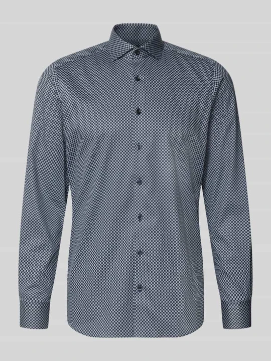 Zdjęcie produktu Body Koszula biznesowa o kroju slim fit z mieszanki bawełny OLYMP Level 5 Granatowy