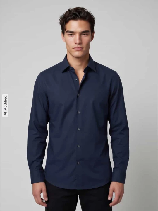 Zdjęcie produktu Body Koszula biznesowa o kroju slim fit z mieszanki bawełny OLYMP Level 5 Granatowy
