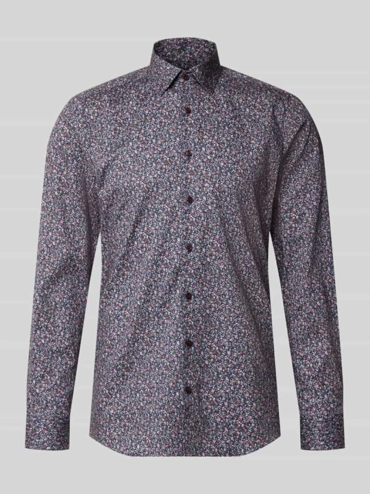 Zdjęcie produktu Body Koszula biznesowa o kroju slim fit z mieszanki bawełny OLYMP Level 5 Granatowy