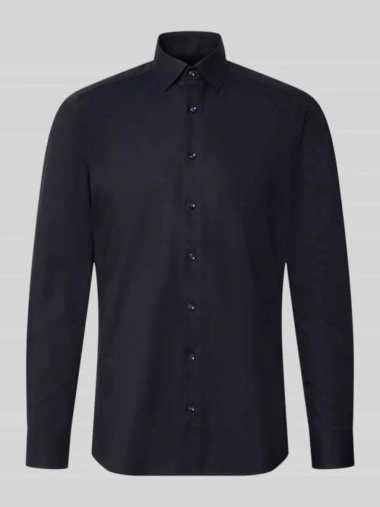 Zdjęcie produktu Body Koszula biznesowa o kroju slim fit z mieszanki bawełny OLYMP Level 5 Granatowy