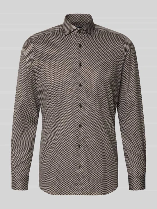 Zdjęcie produktu Body Koszula biznesowa o kroju slim fit z mieszanki bawełny OLYMP Level 5 Średniobrązowy