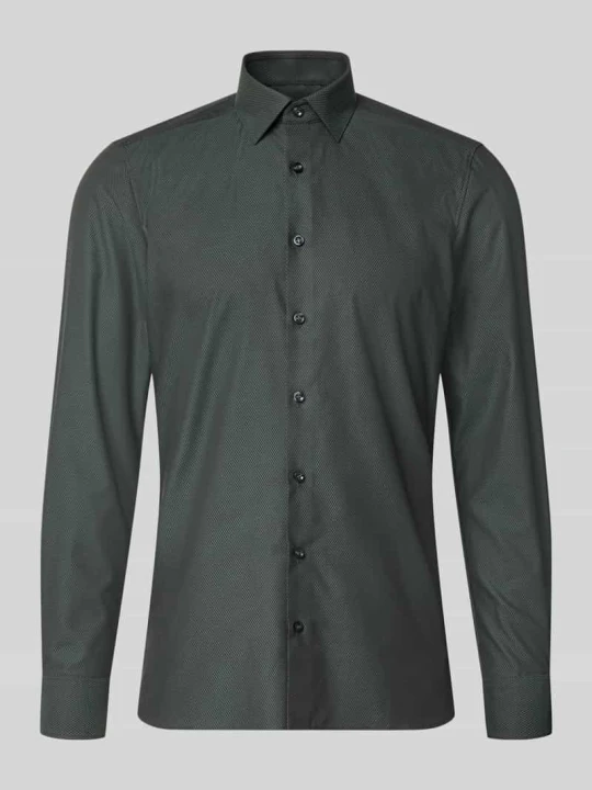 Zdjęcie produktu Body Koszula biznesowa o kroju slim fit z mieszanki bawełny OLYMP Level 5 Zielony