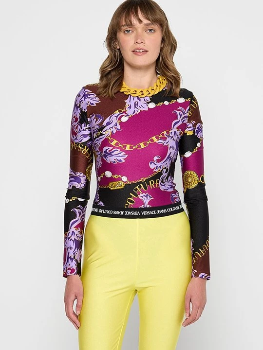Zdjęcie produktu Body Versace Jeans Couture jagodowy