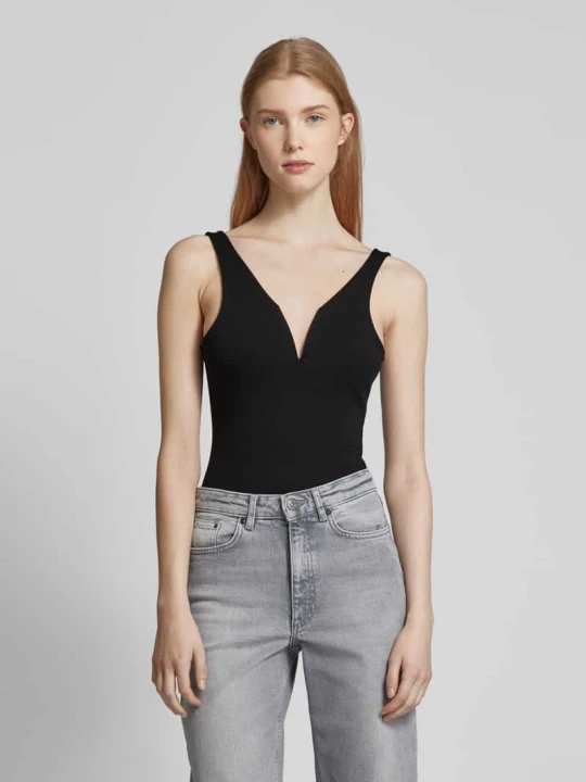 Zdjęcie produktu Body w jednolitym kolorze model ‘Daliah’ EDITED