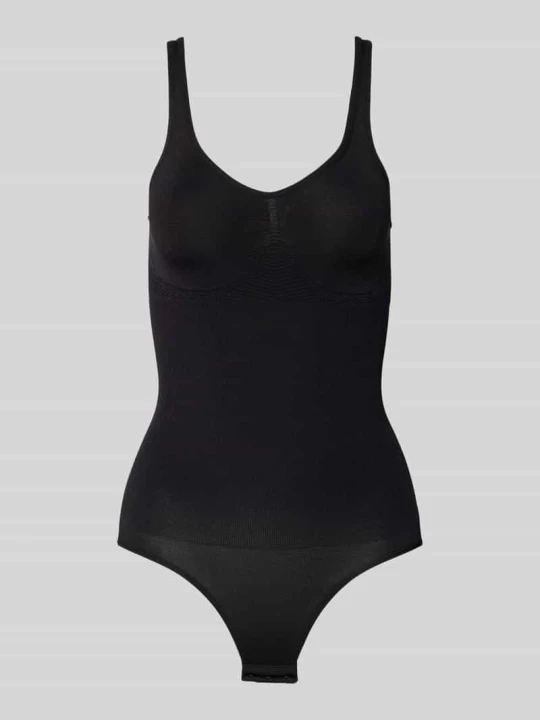 Zdjęcie produktu Body z dekoltem w łódkę model ‘SLIM BODY’ Magic Bodyfashion Czarny