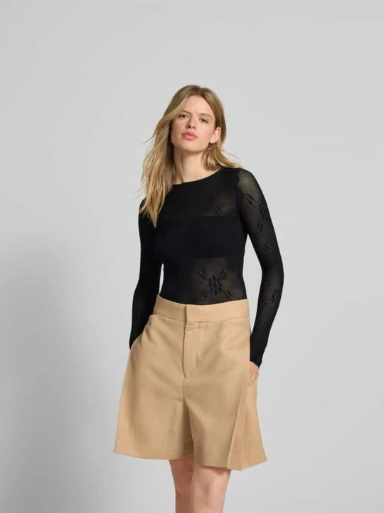 Zdjęcie produktu Body z okrągłym dekoltem Victoria Beckham Czarny