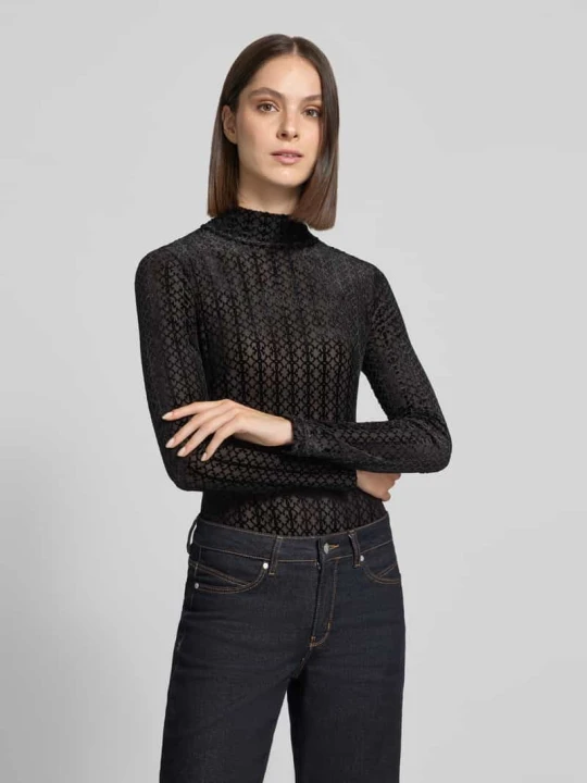Zdjęcie produktu Body ze stójką Model 'MARGARET' Guess Czarny