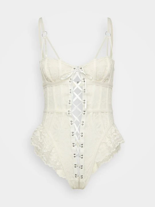 Zdjęcie produktu Body ze stringami "ouvert" Ann Summers mleczny