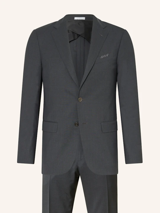 Zdjęcie produktu Boglioli Garnitur Extra Slim Fit grau CZIEMNOSZARY