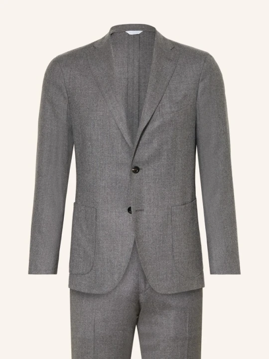 Zdjęcie produktu Boglioli Garnitur O Kroju Extra Slim Fit grau CZIEMNOSZARY