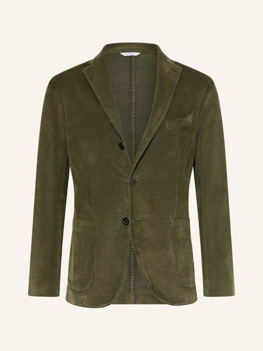 Zdjęcie produktu Boglioli Marynarka Garniturowa Extra Slim Fit Ze Sztruksu gruen CIEMNOZIELONY