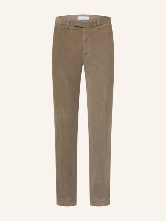 Zdjęcie produktu Boglioli Spodnie Sztruksowe Slim Fit beige