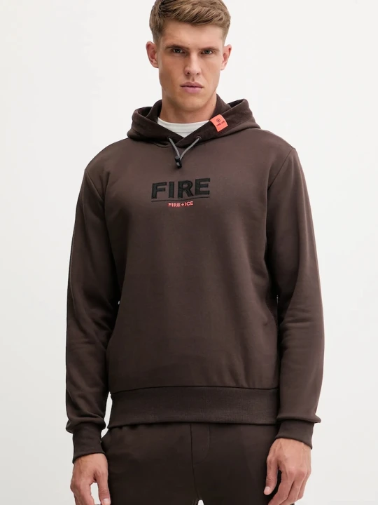 Zdjęcie produktu BOGNER Fire+Ice bluza bawełniana KRISTAN Bogner Fire + Ice brązowy