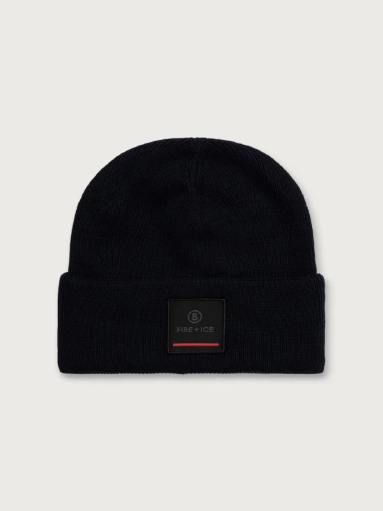 Zdjęcie produktu BOGNER Fire+Ice czapka beanie męska z dodatkiem wełny TAREK Bogner Fire + Ice granatowy