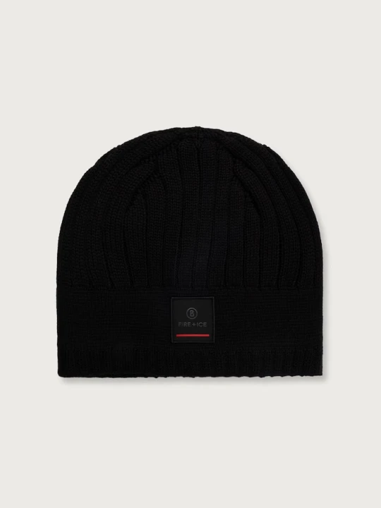 Zdjęcie produktu BOGNER Fire+Ice czapka beanie męska z wełną Bogner Fire + Ice czarny