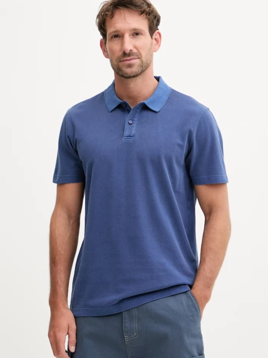 Zdjęcie produktu BOGNER Fire+Ice polo męskie bawełniane RAMON4 Bogner Fire + Ice granatowy