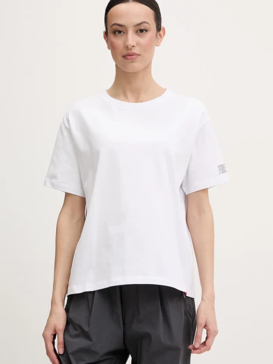 Zdjęcie produktu BOGNER Fire+Ice t-shirt basic damski bawełniany CARA Bogner Fire + Ice biały