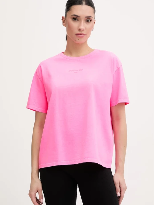 Zdjęcie produktu BOGNER Fire+Ice t-shirt damski bawełniany CARA Bogner Fire + Ice różowy
