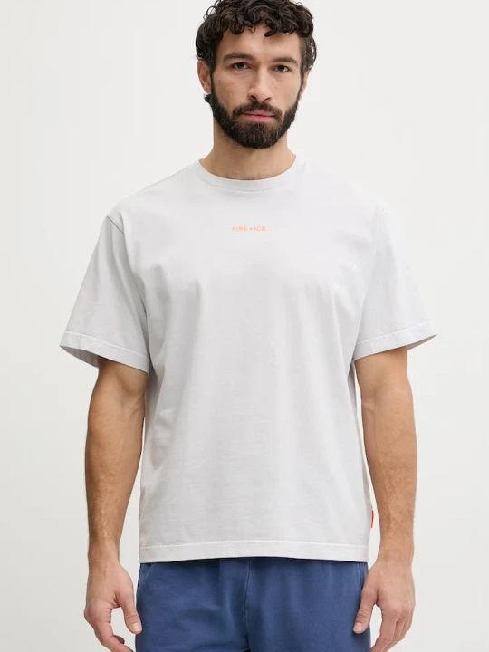 Zdjęcie produktu BOGNER Fire+Ice t-shirt męski bawełniany AVAN2 Bogner Fire + Ice szary